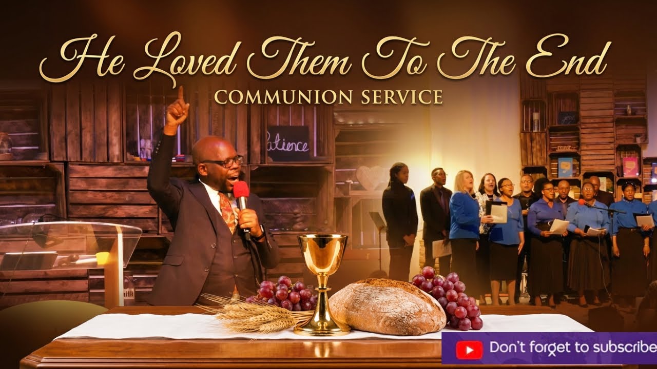 Communion Service/// “He Loved Them Till The End” Ps Chenjerai #message #pickupthetowel