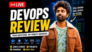Live DevOps Career Fix — Bring Your  Projects &amp; Questions