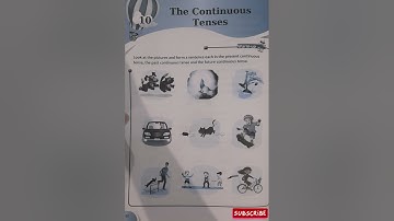 The Continuous Tenses Ch.10 [class- 6]  Headword 