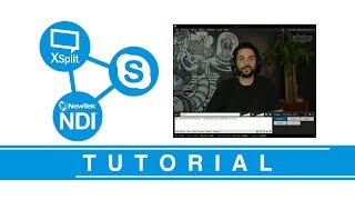 Creating Online Talk Shows with Skype and NewTek NDI in XSplit Broadcaster!