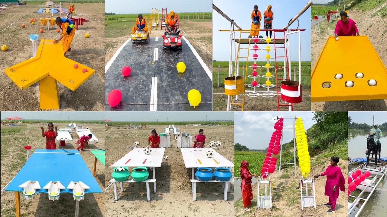 Безграничные, невообразимые и креативные игры сельских талантов, немного серьезные и прекрасные. ...