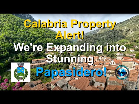 Calabria Property Alert! We Are Expanding into Stunning Papasidero!