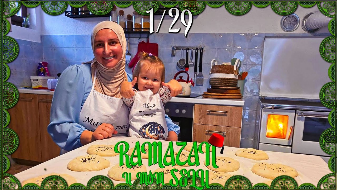 Prvi Iftar | Najukusnije Domaće Lepine-Ramazanije | Ispunila želju djeci ❤️