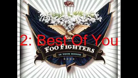 My 10 fav foo fighters songs.wmv