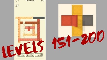 FOLDING TILES. Hard levels 151-200 Soluce