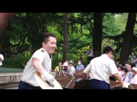 東京消防庁音楽隊 金曜コンサート 日比谷公園小音楽堂  最終演奏  アンコール❗          2023.6.30