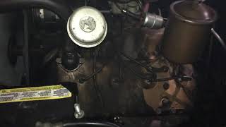 Ford flathead V8 at idle