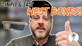 Providing Simple & Effective Nest Boxes for Gravid Pythons!