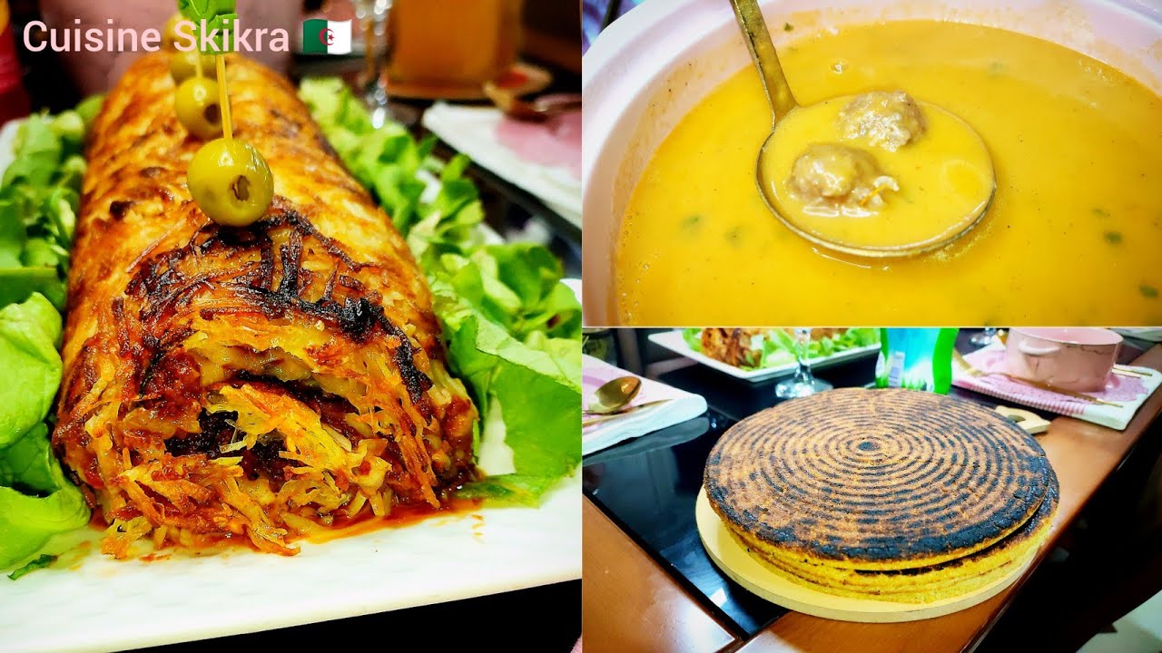 رولي البطاطا بزاف بنين مشرب ،علابالي راكم تعبانين  ديروا سوب الخضر بكريات اللحم المفروم وسلكي روحك😜