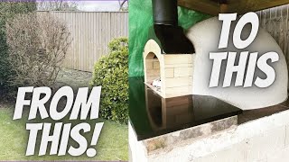 How a Novice Built a Wood-Fired Oven in ten minutes (Vlog 37)