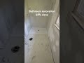 Bathroom renovation 65% done #shortvideo #shosrtsvideo #remodel #contractor