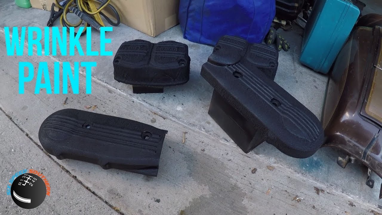 VHT WRINKLE PAINT Paint your Valve Covers and More! YouTube