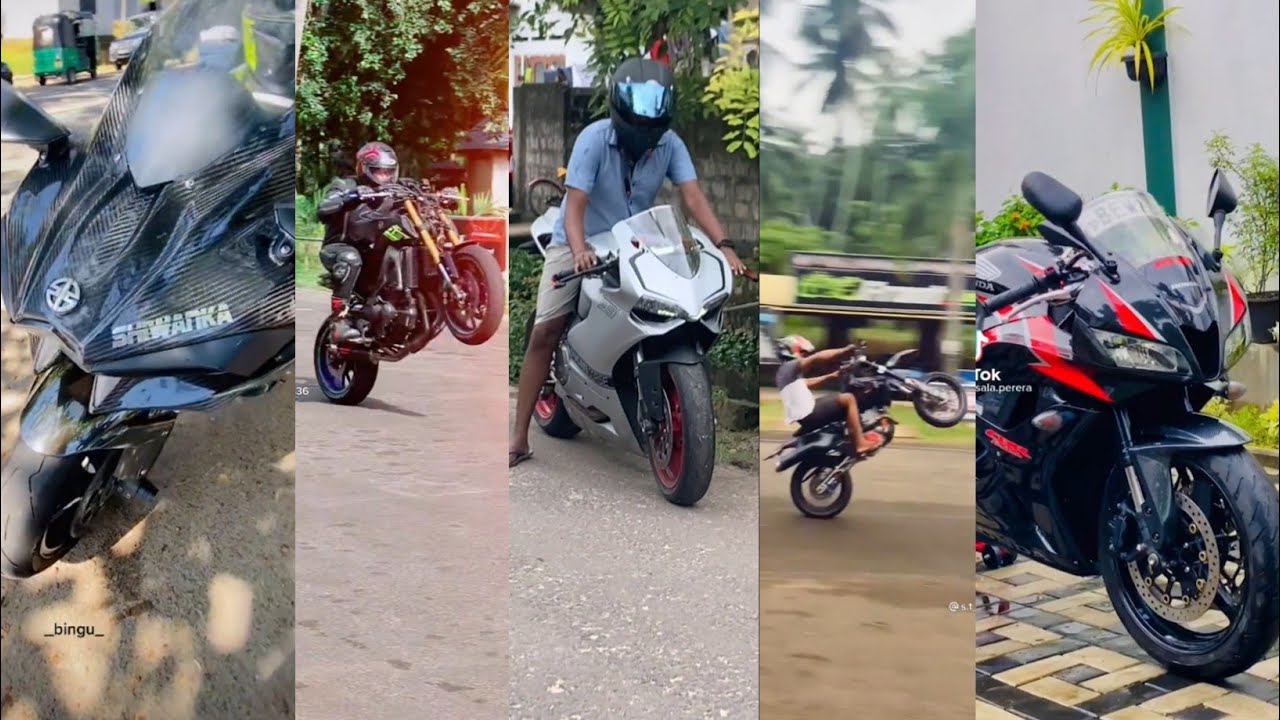 බයික් කොල්ලො Sri Lankan Super Bike Boys High Capacity Bikes BMW