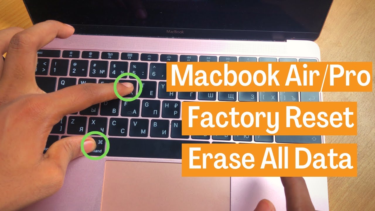 Cara Mengatur Ulang MacBook Air