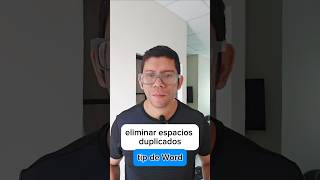 eliminar espacios duplicados en Word #tips #excel #tutorial #exceltips #windows #word  #tecnologia