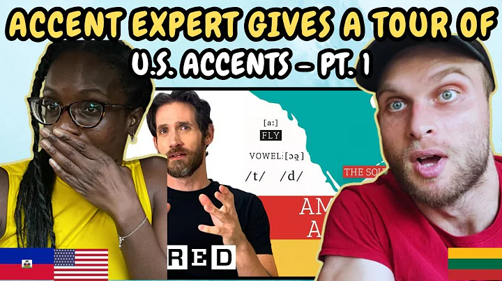 REACTION TO Accent Expert Gives a Tour of U.S. Accents - (Part One)