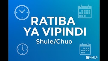 Jinsi ya Kutengeneza Mfumo wa Ratiba ya Vipindi kwa PHP na MySQL | Timetable System kwa Shule