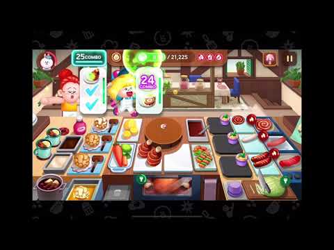 เกมส์ทำอาหาร LINE CHEF -ด่านทำคะแนนรัวๆ