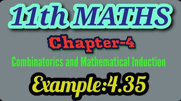 TN-11th MATHS Chapter:4-Example:4.35