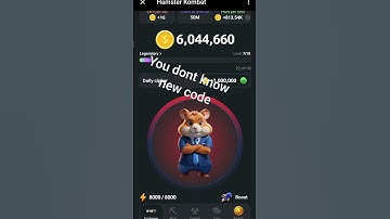New codeword in hamster Kombat #hamsterkombat #tech #ai #shorts #notcoin