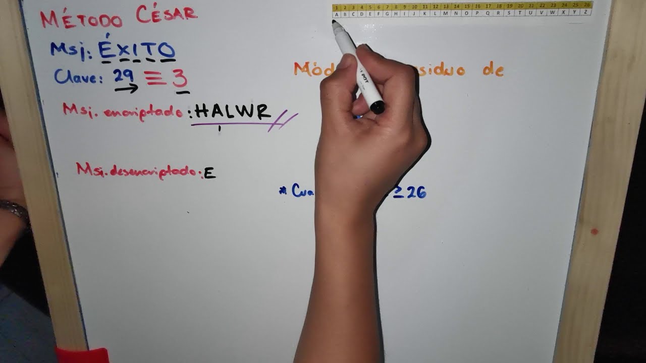 Criptografía. Método César 3/3