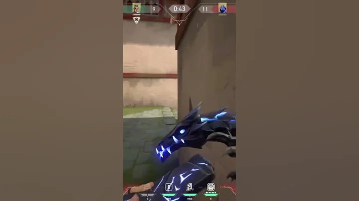 1 v 5 Ace clutch #shorts #valorant #haven #chamber #ace #clutch #clean