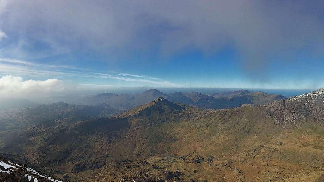 Three Peaks SOTA Challenge in Snowdonia