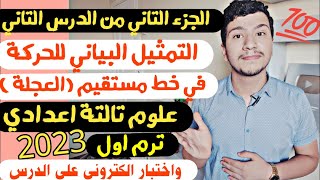 الجزء التاني من الدرس التاني علوم تالتة اعدادي ترم أول٢٠٢٣ (العجلة وأنواعها) -واختبار الكتروني🥳