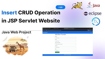 3 Insert Operation  for Safari Website | JSP Servlet MySQL Project with Source Code