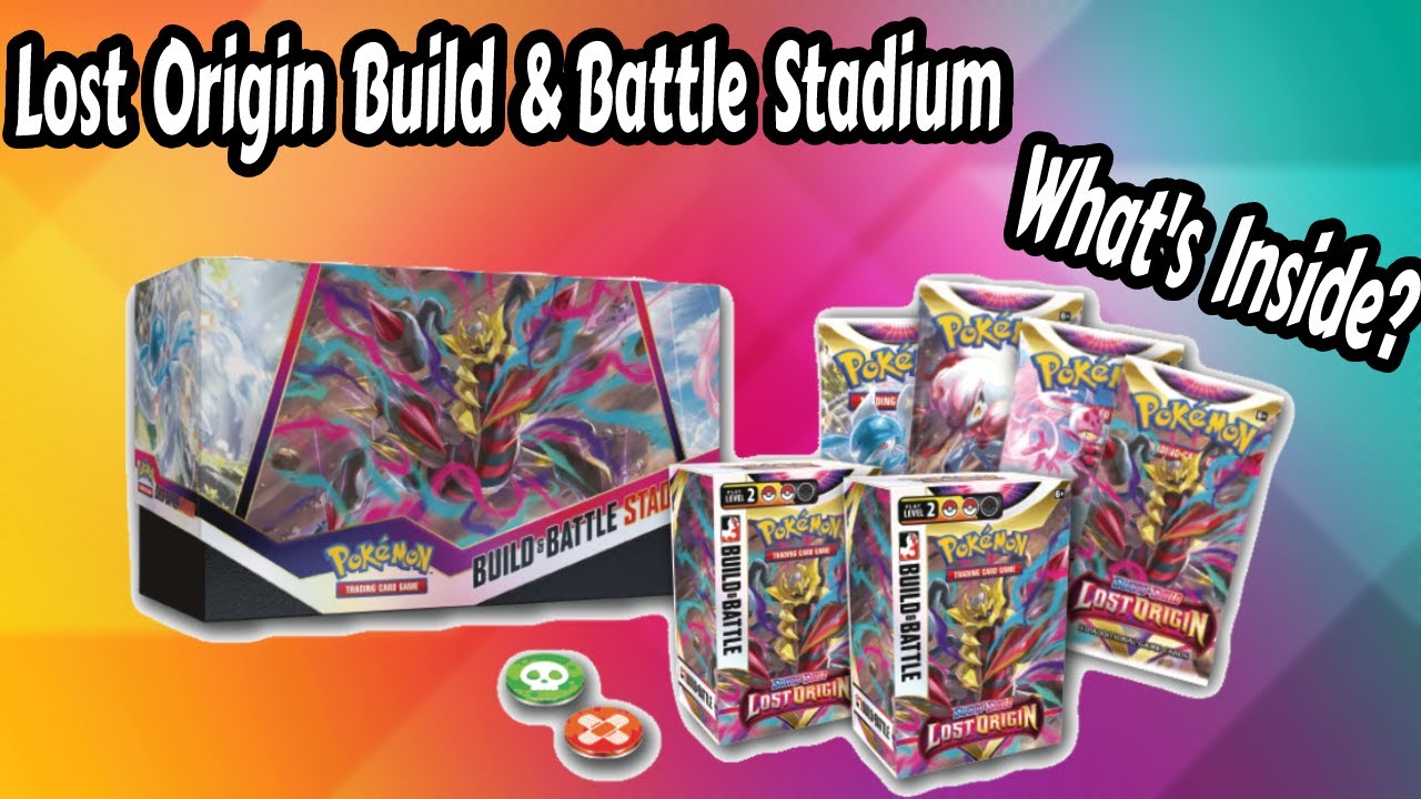 Lost Origin Build What’s Inside A Pokémon Lost Origin Build And Battle Stadium? - YouTube