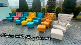 Beautiful Chairs With Many Color Choices