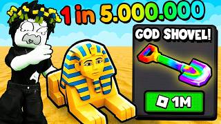 Starting Over with ONLY ROBUX in DIG AND CLEAN Roblox