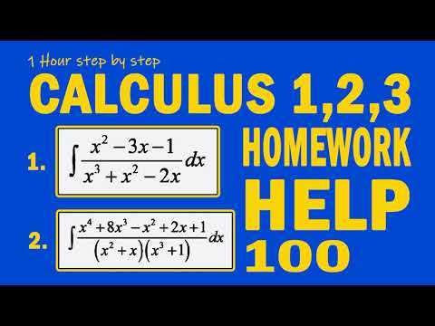 Online Tutor Calculus Homework Help | Assignment Help | Integration Techniques | Video 24/7