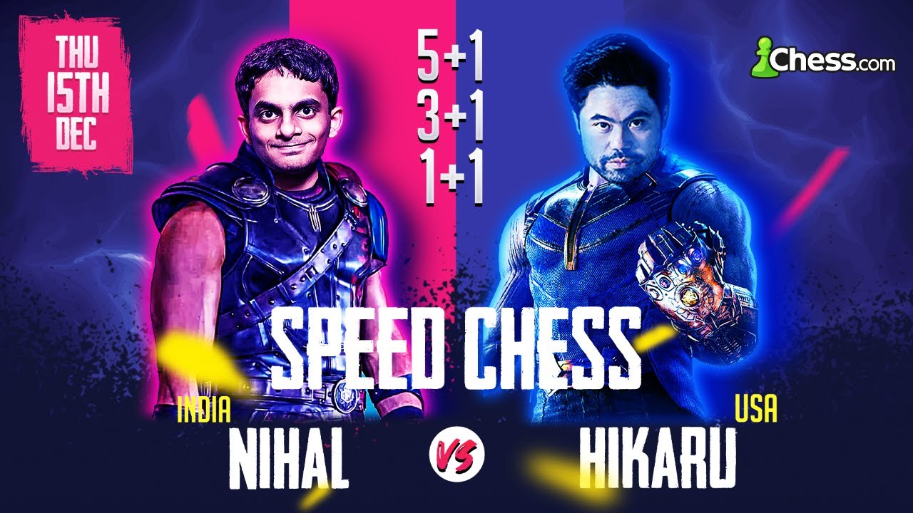 Speedchess Championship: Hikaru Nakamura vs Nihal Sarin