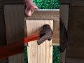 precision wood lock #howto #handmadecrafts #lifestyle #carpentry #howto