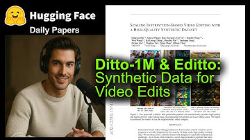 Ditto-1M & Editto: Synthetic Data for Video Edits