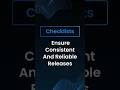 Checklists Ensure Consistent And Reliable Releases 🎥