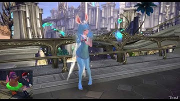 TERA - Elin Emotes with Japanese Voices