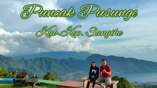 Betapa Indahnya Kota Tahuna dan Boulevard Tahuna dari Puncak Pusunge #Sangihe,Sulawesi Utara