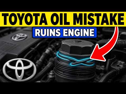 The One Oil Change Mistake Only 1% of Toyota Owners Avoid