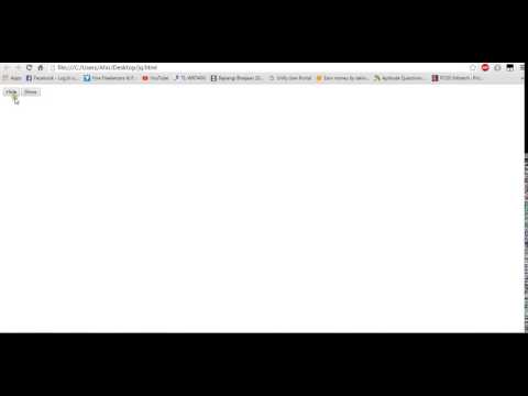 Simple JQuery effect