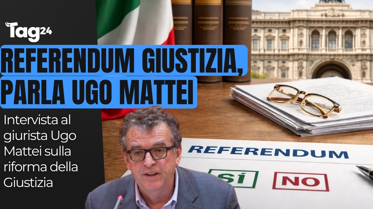 Referendum Giustizia, Ugo Mattei: 