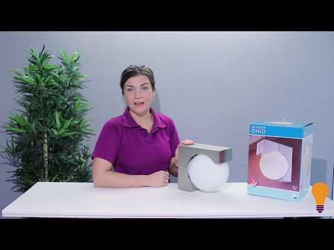 Eglo 89314 Wandlamp Ohio - Productvideo