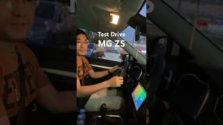 Test drive of MG ZS mgzs mg morrisgarages morrisgarage zst car testdrive