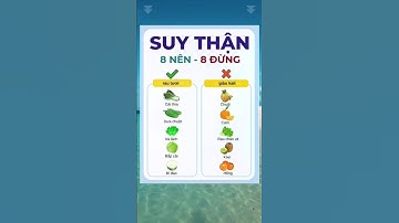 Suy Thận 8 Nên - 8 Đừng #dsdaiminh #dsngocminh #shorts #health