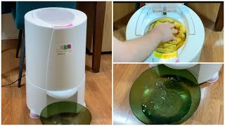 Faster Laundry with a Portable Spin Dryer  Nina Soft Review and Demo