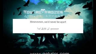 Miniatura del video "Madonna - Frozen (Arabic English Lyrics)"