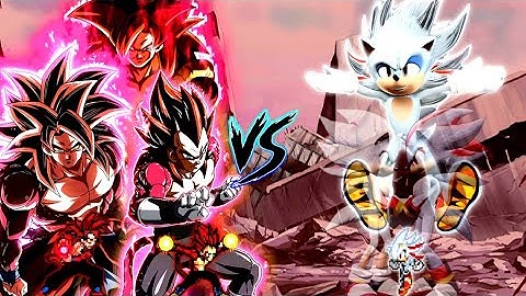 Fusion Xeno Gogeta SSJ4 V2 OP (Goku & Vegeta) VS Hyper Shadic V2 OP in Jump Force Mugen
