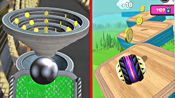 Going Balls Speed Run Mobile Gameplay Walkthrough iOS, Android  Ball  Run (Part 115)