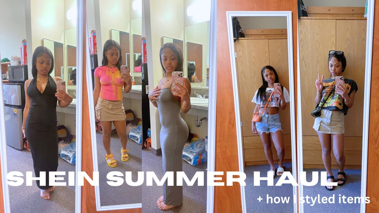 Huge $500 Shein summer haul !! + outfit ideas
